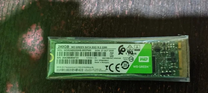 Ssd m2 Sata de 240 giga Retirar em mãos não envio