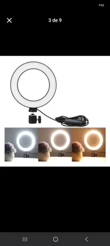 Ring light 6 polegadas