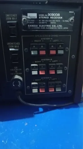 Reciever SANSUI modelo 9090DB, Raridade!