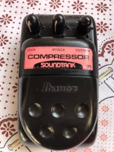 Pedal Compressor Soundtank Ibanez CP5(anos 90) parcelo no Olxpay/ML avalio troca