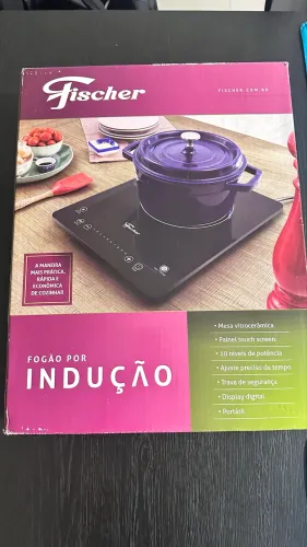 Fogão por Indução Fischer - Portátil | Semi novo