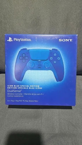 Controle dualsense icon blue ps5 Novo Lacrado