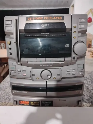 Pioneer xr-p770f mini System relíquia funcionando melhor q Boombox torres JBL Kenwood bose