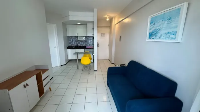 Alugo Flat Na Av dos Holandeses Ed Biarritz