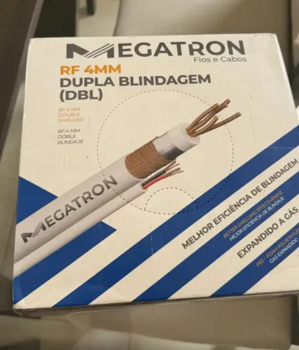 Cabo coaxial para Câmera de Segurança Residencial