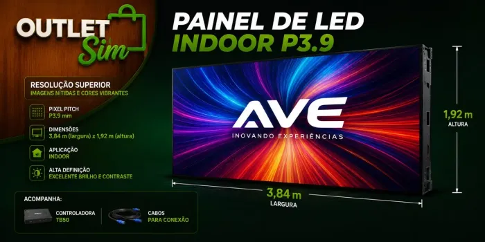 PAINEL DE LED INDOOR P3.9
