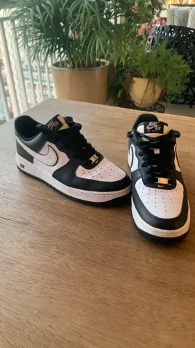 Nike Air Force 1 - 07 Branco e Preto