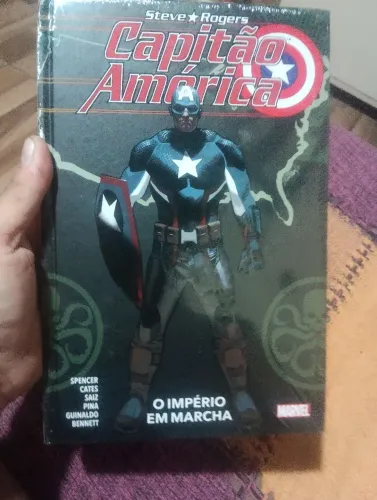 Hq Capitão América: Steve Rogers vol.2 O Império em Marcha (lacrado)