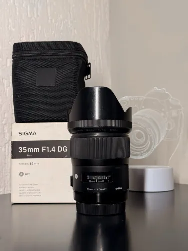 Lente Sigma 35mm f/1.4 DG Art - Excelente Estado