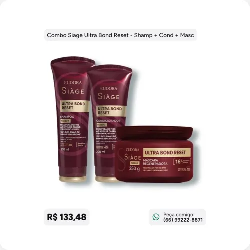 Combo Siage Ultra Bond Reset