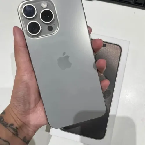 iPhone 15 Pro Max 256gb - Prata