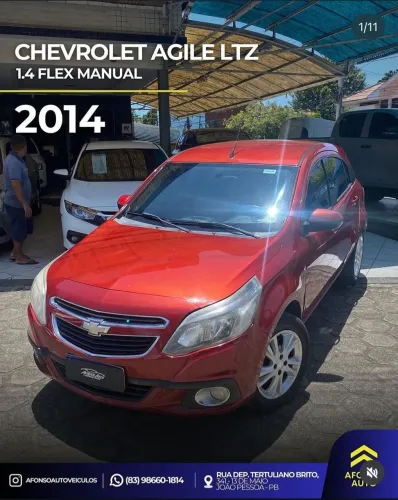 Chevrolet Agile LTZ 1.4 MPFI 8V Flexpower 5P 2014