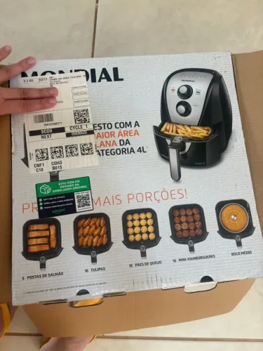AIRFRIER 220V - 4 LITROS
