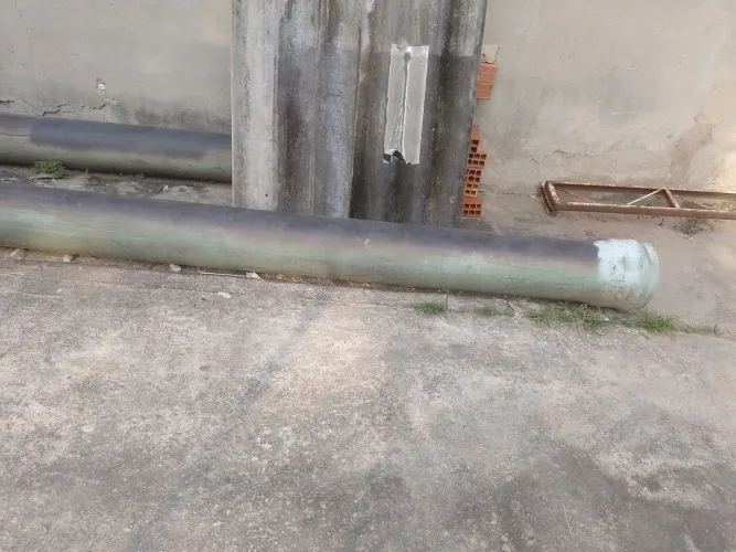 Cano de PVC de esgoto 6 metros 300 mm