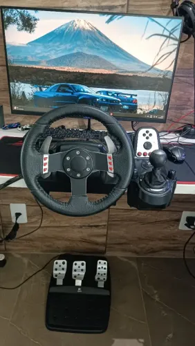 Volante G27 Logitech Completo