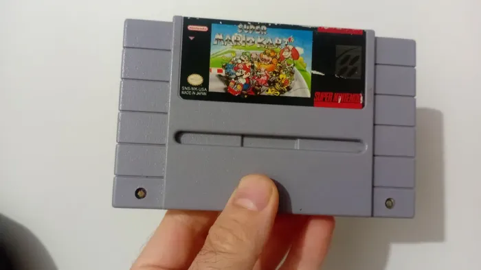 Super Mario Kart original para Super Nintendo