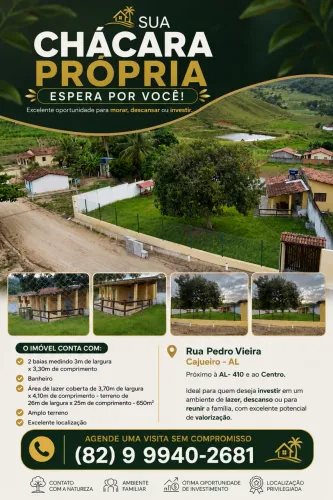 Sua chácara própria, Espera por você!