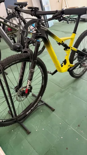 Bicicleta mtb aro 29 cannondale scalpel carbon 4 2022 Cor Preto, Amarelo