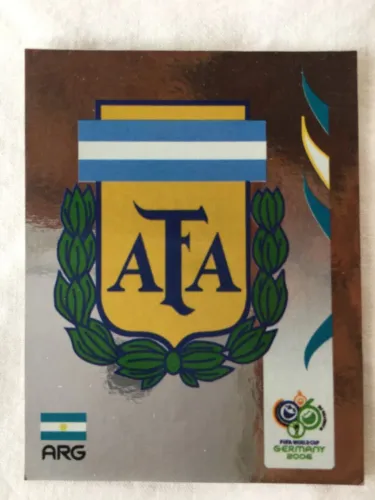 Figurinha Escudo Argentina Copa 2006 Nunca Colada