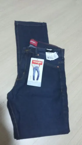 CALÇA JEANS WANGLER MASCULINA TAM. 38 (NOVA)