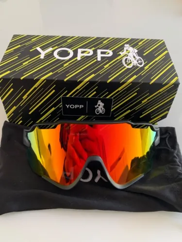 Óculos de Sol Yopp Ciclismo 1066 Lente Dourado