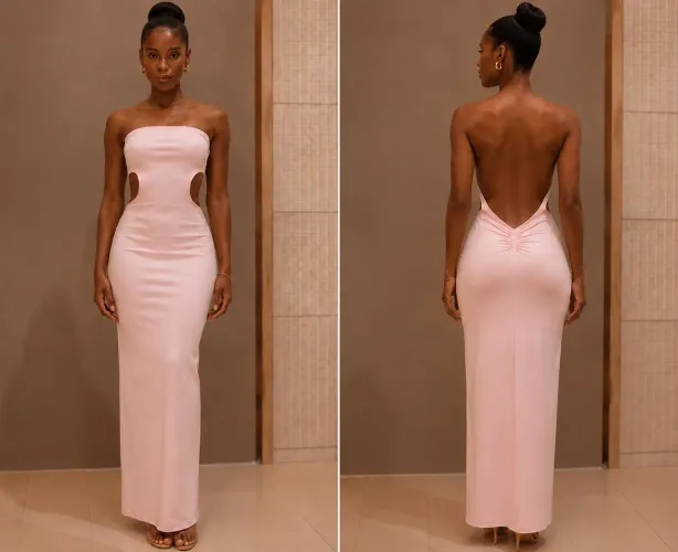 Vestido tomara que caia