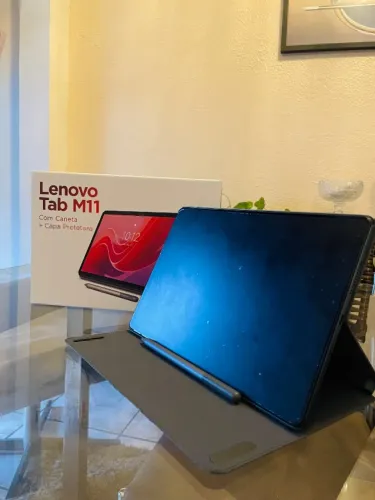 Tablet Lenovo M11 com capa protetora+caneta e película fosca 