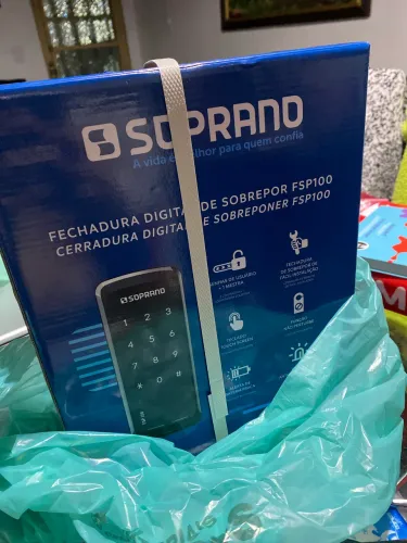 Fechadura digital de sobrepor FSP100 - SOPRANO