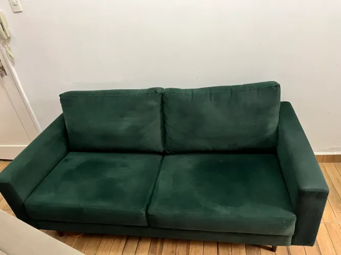 Sofá abracasa verde