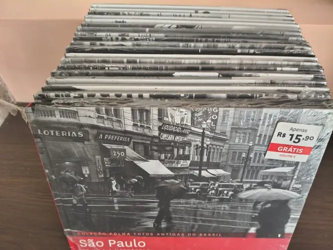 Coleção Folha - Fotos Antigas do Brasil - 20 volumes