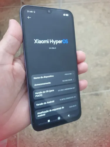 Vendo ou troco Poco C85 256gb