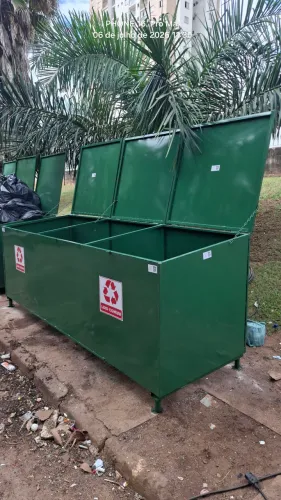 Lixeira grande capacidade 3700lts