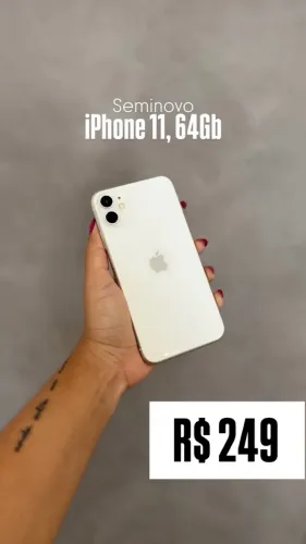 Iphone 11 64GB Branco - 67%