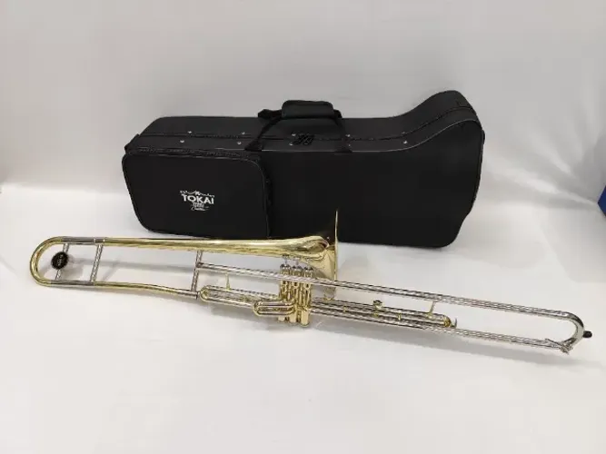 Trombone de Pisto Longo Tokai TP-300L Sib - Laqueado - NOVO R$4300 - Parcelo 21x -Troco