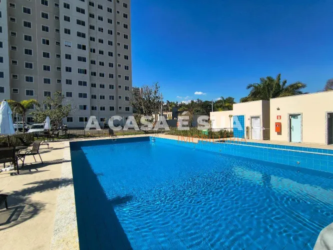 Apartamento residencial de 47 m² para aluguel no Bairro Braúnas, em Contagem