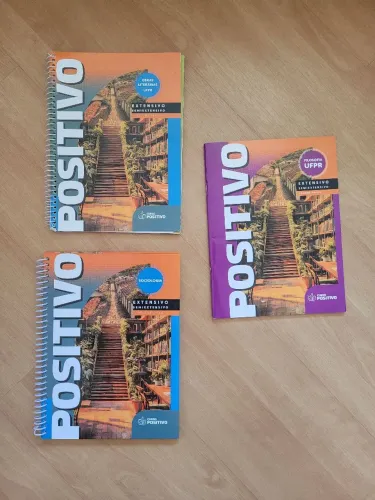 KIT 3 APOSTILAS VESTIBULAR UFPR - POSITIVO