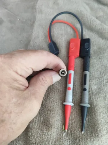 Conjunto De Cabos De Teste Banana Plug c/ Ponta de Prova