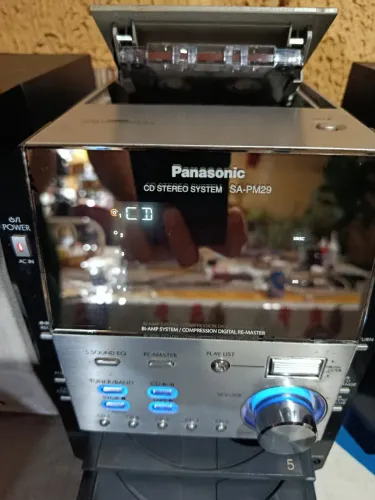 Som CD Stereo System Panasonic SA-PM29
