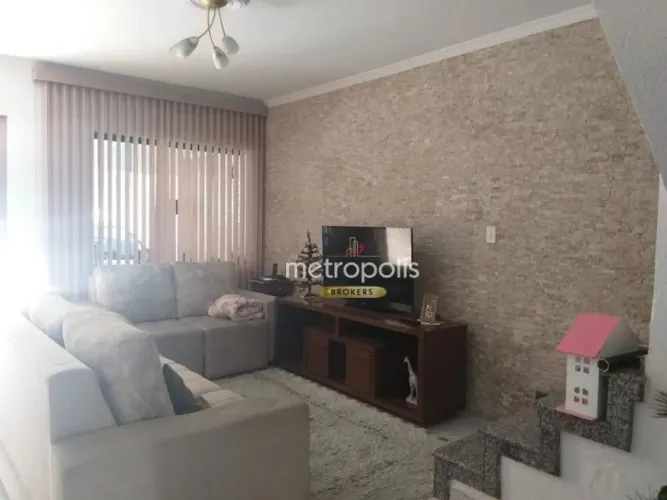 Sobrado com 3 dormitórios à venda, 171 m² por R$ 850.000,00 - Olímpico - São Caetano do Su