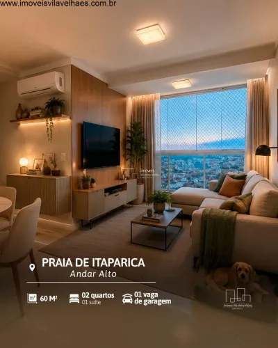 OPORTUNIDADE EM ITAPARICA] 2 Quarto(s) c/ Suíte e Lazer na Cobertura  Ed. Ilhas Maui