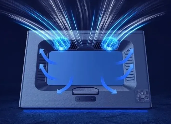 Base/suporte ventilado RGB Baseus para Notebook Gamer