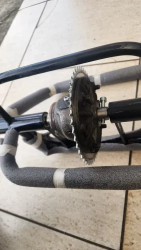Kit triciclo reforçado com diferencial automotivo 
