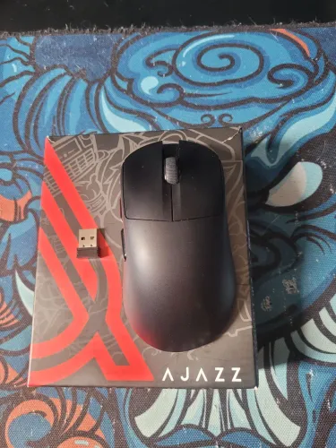 Mouse Gamer Sem Fio Ajazz AJ179 V2 MAX - Ultraleve