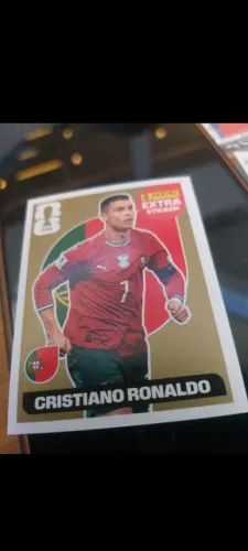 Figurinha Legend Extra Sticker Copa 2026 CR7 Gold