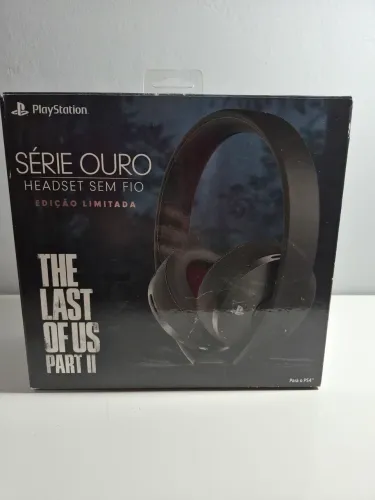 Headset PS4 Série Ouro The Last of Us Part II (Sem Dongle USB / Na Caixa)