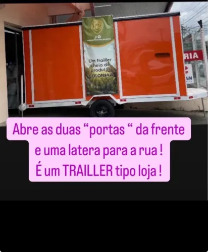 Trailer multiuso a venda PROJETADO