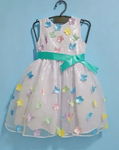 Vestido infantil de festa