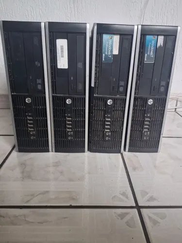 Lote de 4 cpu hp i5 / HD de 500gb / 8gb