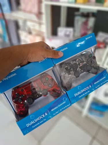 Controle para PS4 PC TV CELULAR BLUETOOTH PERSONALIZADO - entrega em slz e região