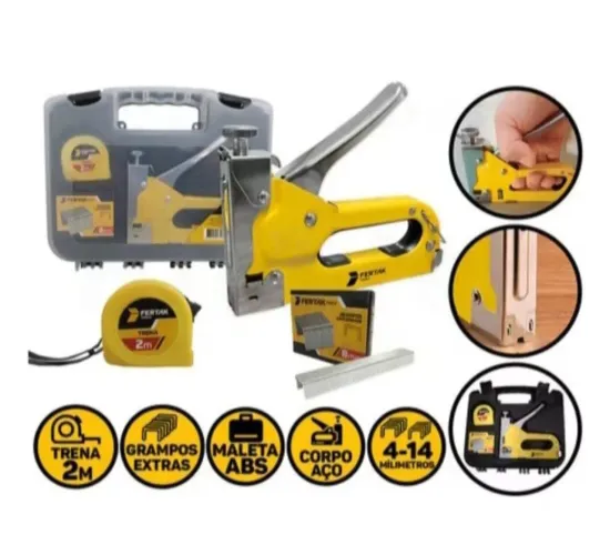 GRAMPEADOR MANUAL PROFISSIONAL COM MALETA E ACESSÓRIOS